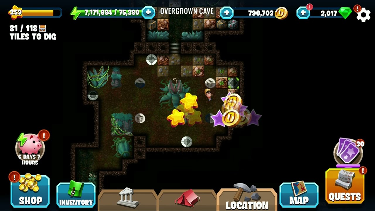 Overgrown Cave | Paladin's Quest 2 #14 | Diggy's Adventure