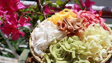 MỨT TẾT| Làm MỨT DỪA NGŨ SẮC đẹp mắt hấp dẫn cho ngày tết