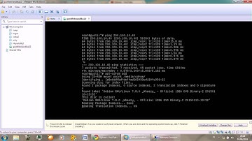 setting proxy dan webserver LINUX debian di VMware