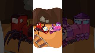 DOP CHOO TRAIN GAME #SHORTS PUZZLE ANIMATION! screenshot 1