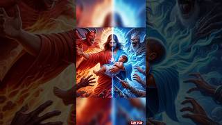 Video thumbnail of "Jesus vs Santa
jesus vs satan shorts
follow god✝
jesus story"