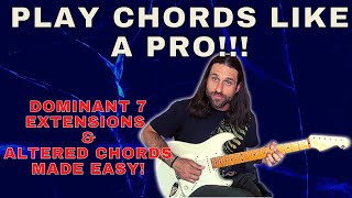 ADVANCED Dominant Chords Chord MASTERY In 15 Min Guitar Lesson