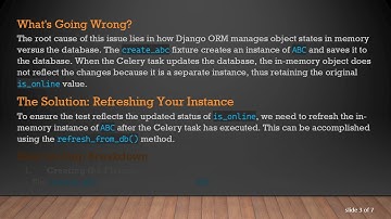 Understanding pytest Behavior with Celery Tasks in Django: Solving the is_online Issue