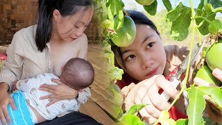 16 year old single mother: Wandering homeless, not knowing where to go, Unhappy life | Dieu Han