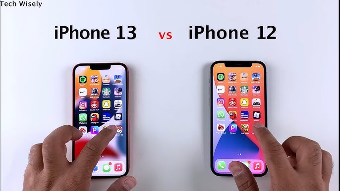 iPhone 13 Pro vs Samsung A13 Speed Test - YouTube