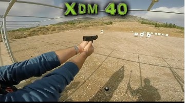 Springfield  Xdm 40 At Range With  GoPro Hero 3+ Black #1
