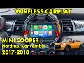 Wireless CarPlay in Mini Cooper Hardtop Convertible 2017 2018