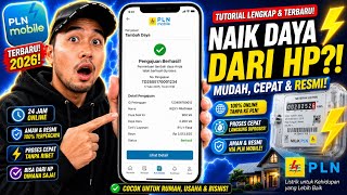 Cara Tambah Daya Listrik Online Melalui PLN Mobile Terbaru 2026 Cara Tambah Daya Listrik Online Melalui PLN Mobile Terbaru 2026