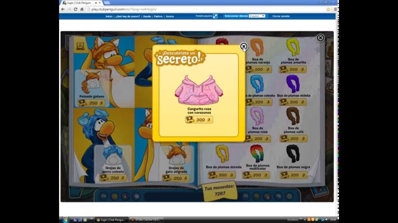 Objetos escondidos en los catálogos de Club Penguin-Abril 2014 - YouTube