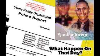 Yuma Police Release Marvon Police Report/Leaves Me With Even More Questions!