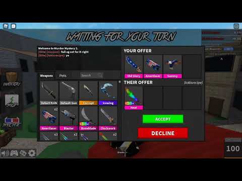 Trading Chroma Heat! Using Mm2 Values And Not Supreme.Right now