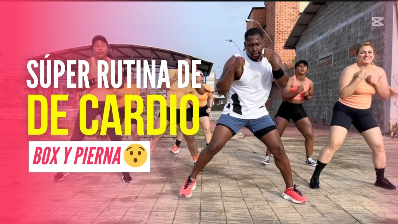 🔥 SÚPER RUTINA DE CARDIO BOXEO Y PIERNAS 💪 / CARDIO BOXING & LEG WORKOUT AT HOME 🥊🔥