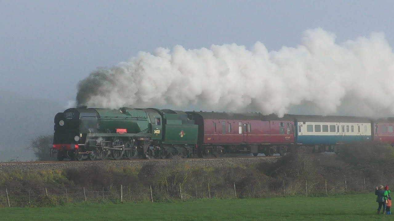 34028 Eddystone 'The Bath and Bristol Christmas Express' 13th December 2025