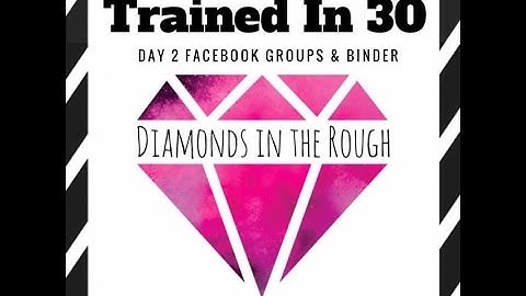 DAY 2 - Trained in 30 - Facebook Groups & Plexus Binder