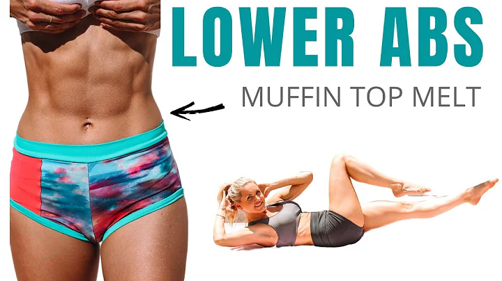 LOWER ABS (lose the muffin top) 10 minute at home workout