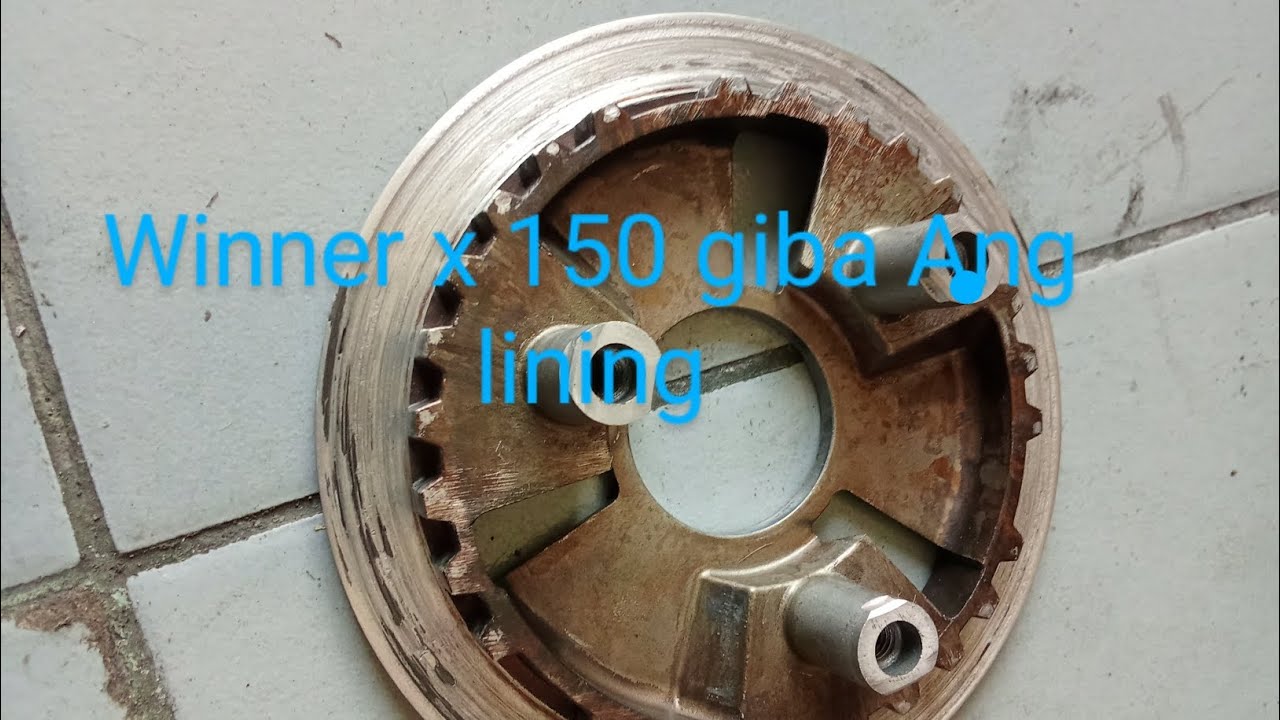 WINNER X 150 clutch lining clutch hub issue durog