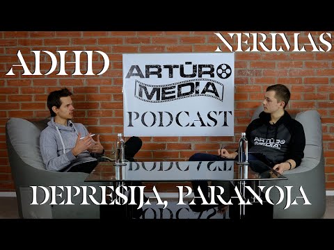 ADHD, nerimas, depresija ir paranoja su Khatis (Zadintuvas) | Artūro Media podcast