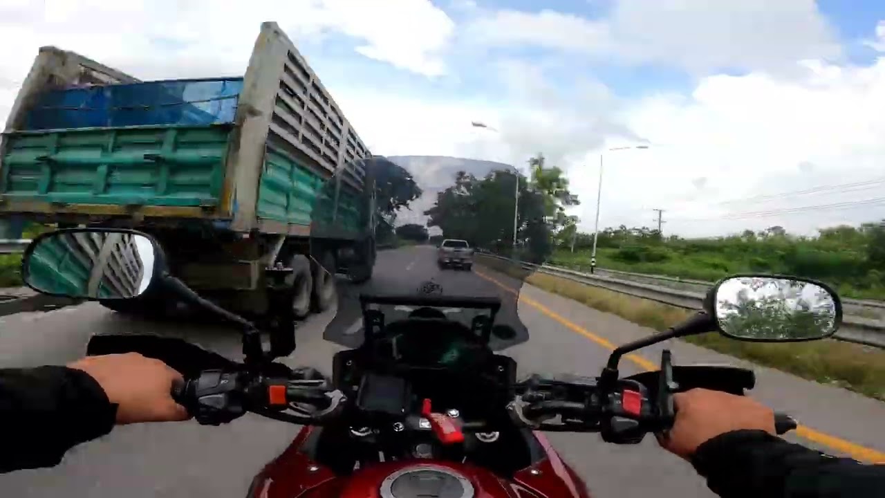 ขี่ CB500X ชมบรรยากาศที่กำแพงเพชร