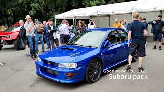 Goodwood Festival of Speed 2022 - Prodrive P25 - Pastrana - Subaru WRC pure sound