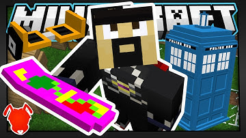 Minecraft / UNIQUE MOVEMENT MOD! / Tardis, Swegway & More!