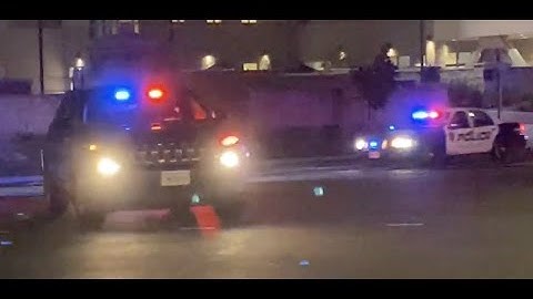 13 Police Units Responding Code 3 Urgently.