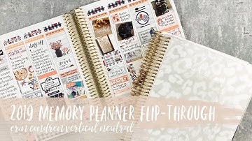 2019 MEMORY PLANNER FLIP-THROUGH | ft. erin condren vertical | tattooed teacher plans
