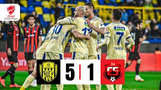 Özet Mke Ankaragücü 5-1 24 Erzincanspor Ziraat Türkiye Kupası Son 16 Turu Maçı