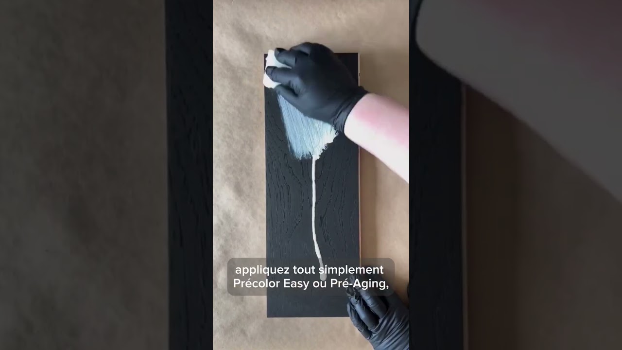 Idée reçue n°12 : Impossible d'obtenir un effet cérusé avec des huiles de finition.