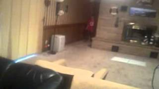 Jumping over couch fail and make
