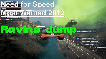 Need for Speed Most Wanted 2012 Private Game Fun - Ravine Jump