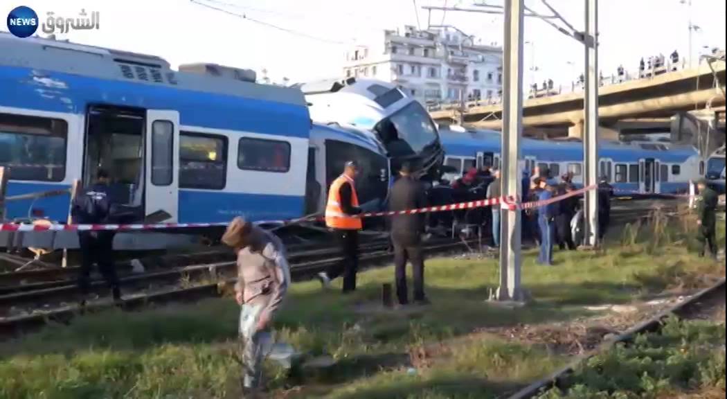 التحقيقات في قضية حادث القطار في حسين داي توجه الاتهام للسائق
