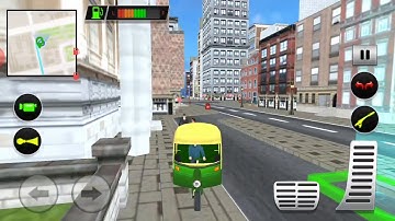 City Tuk-Tuk Driver Simulator - Offroad Auto Rickshaw Game -Android Gameplay #2