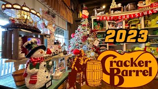 Cracker Barrel New Christmas 2023 Decorations Walkthrough (Too Early For Christmas?)