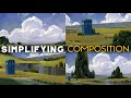 Simplifying composition painting tutorial