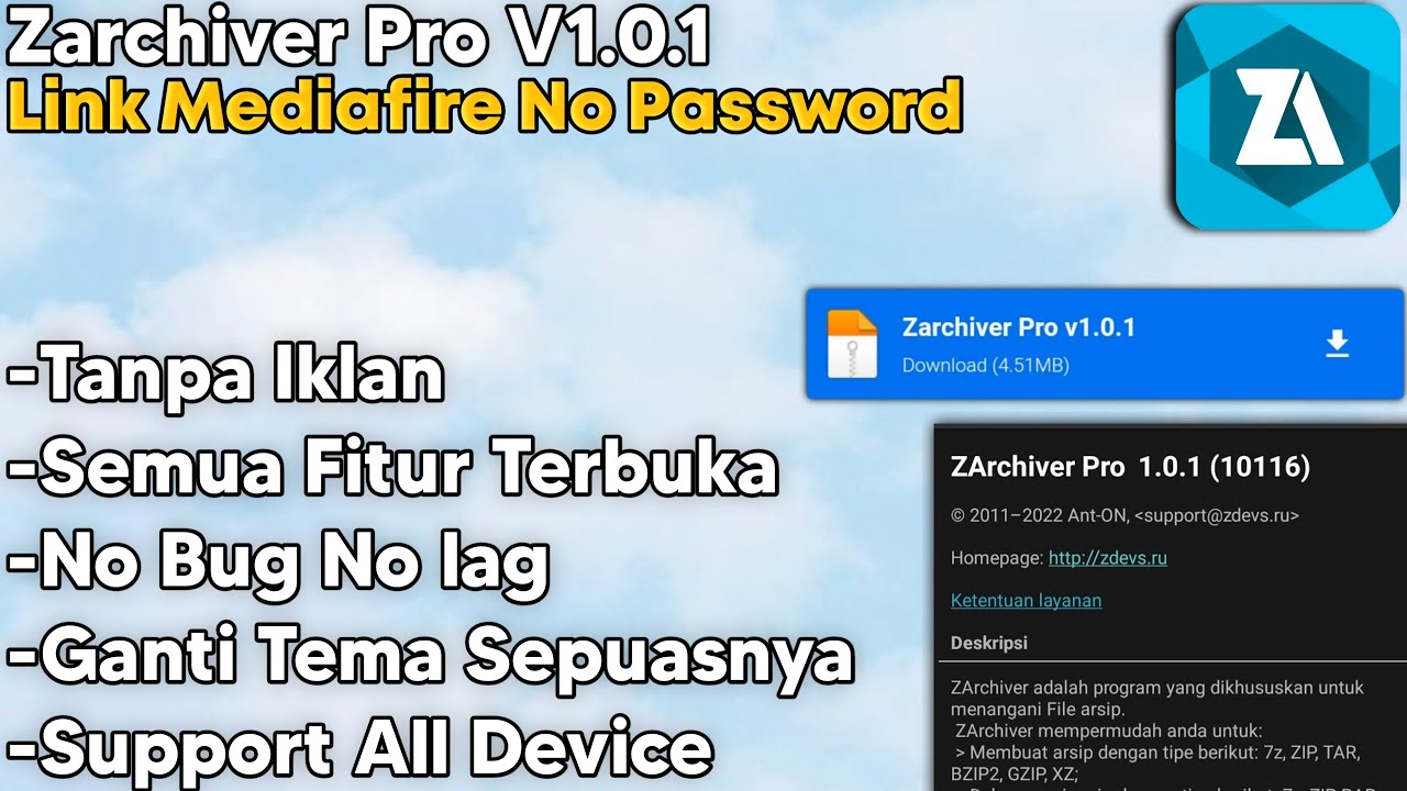 Download Zarchiver Pro Mod Apk Premium V1.0.1 YouTube