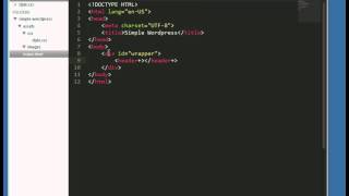 Part 1: The HTML page