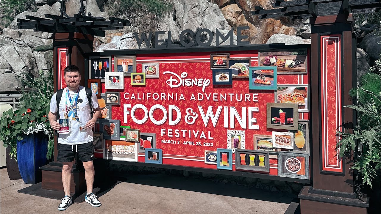 Disneys California Adventure Food and Wine Festival! YouTube
