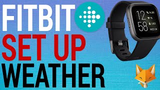 weather app fitbit versa