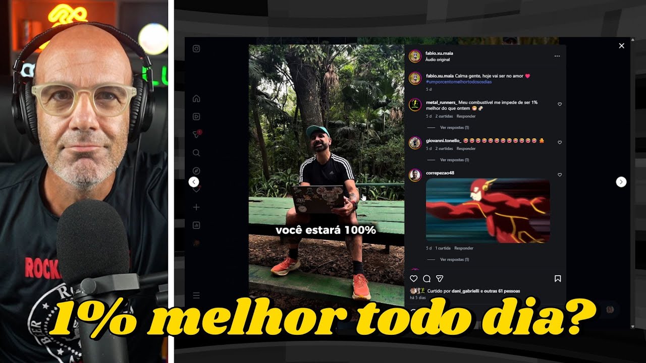 UM POR CENTO TODO DIA? ONDE VC IRIA PARAR?