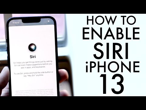 Complete Guide To Enable Siri On iPhone 13