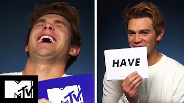 KJ Apa Plays Never Have I Ever! | Riverdale | MTV Movies