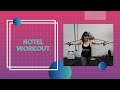 HOTEL WORKOUT 🏋🏼‍♂️ Vlogmas Day 2