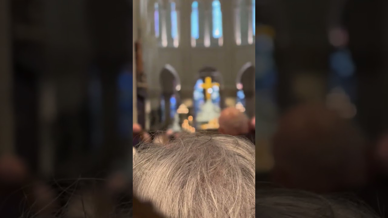 Mass at Notre Dame Cathedral. Paris, France, May 2025