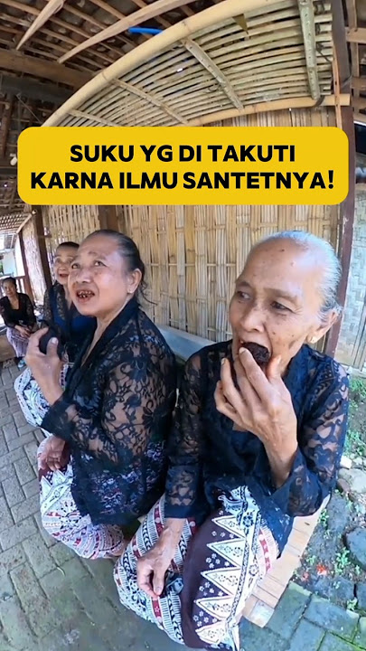 Indonesian tribe that is famous abroad for its black magic #shorts #black magic
