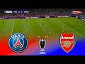 🔴PSG vs ARSENAL - UEFA Champions League 2026 Final | Simulation Pes 21 Video Game
