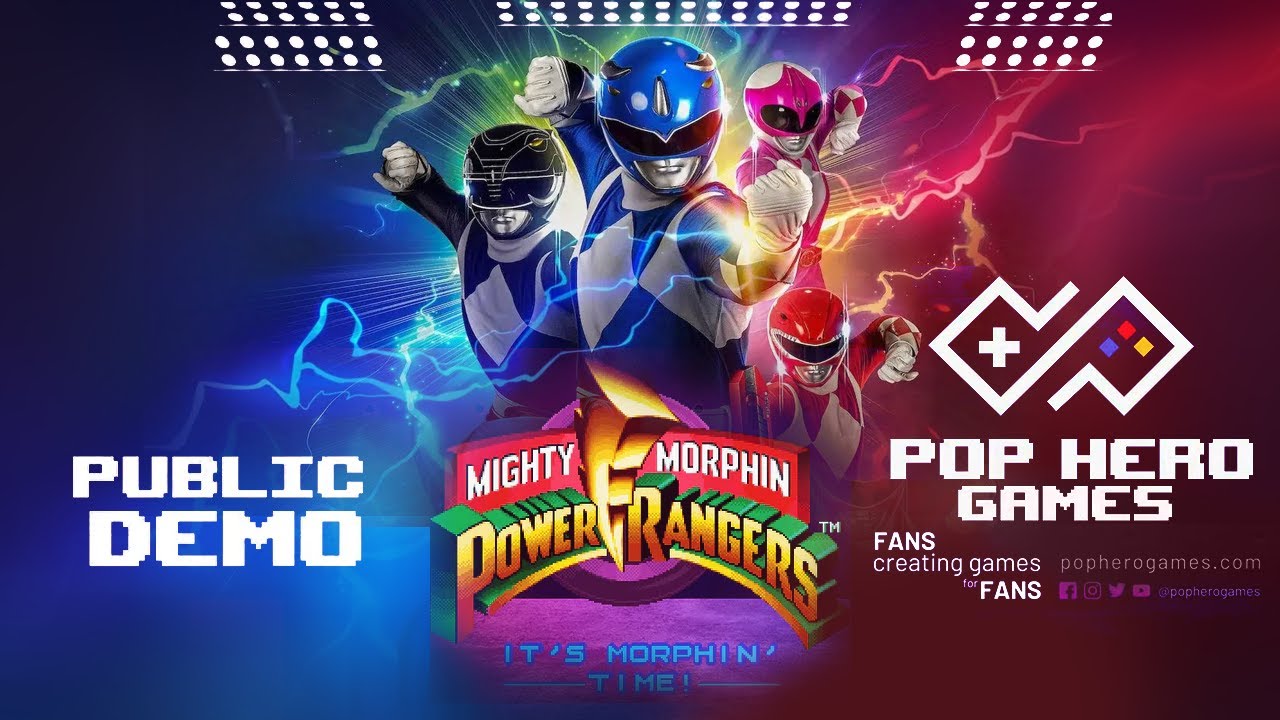 Power Rangers It's Morphing Time Demo release - YouTube