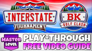 MASTER PLAY-THROUGH | Interstate Tournament  | Golf Clash Guide Tips screenshot 3