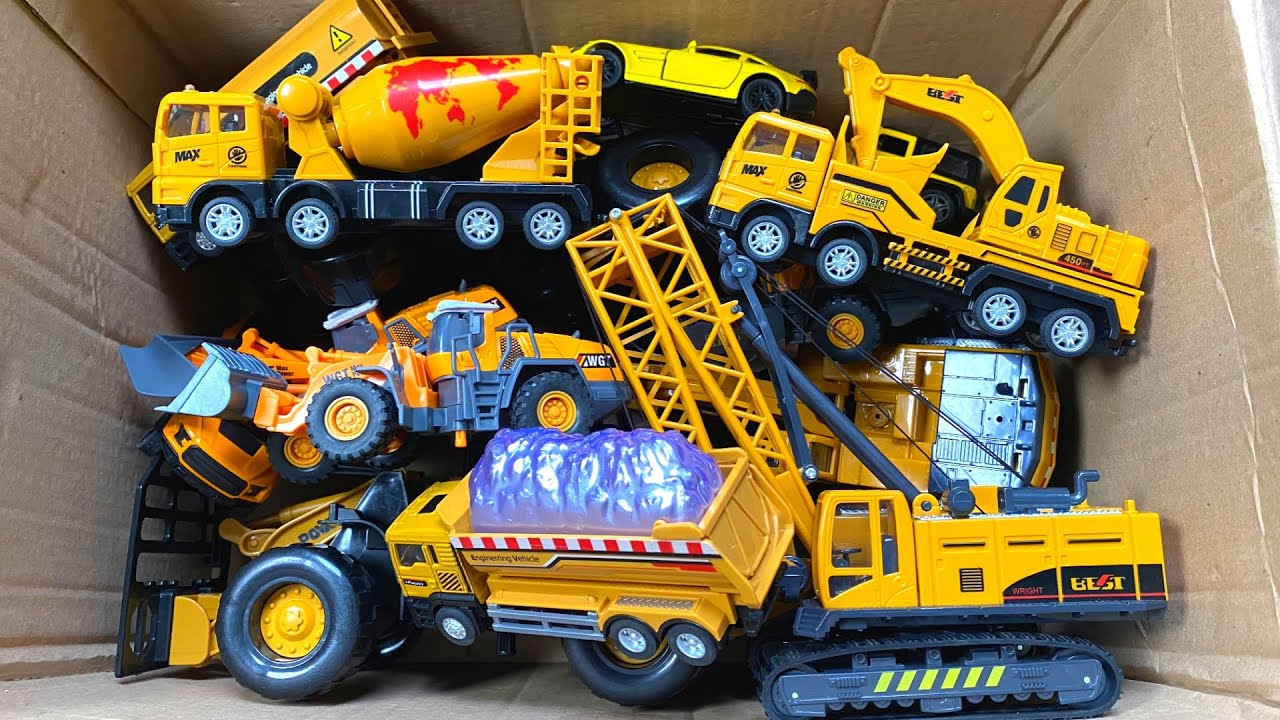 Mega Rc Truck Rc Excavator Rc Dozer-Rc Wheel Loader Rc Machine Action Scaleart MAN LesuDigger ET26L