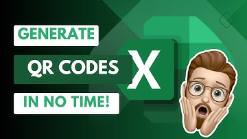 Effortless QR Code Creation in Excel: Quick and Easy Tutorial!