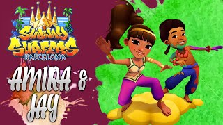 Subway Surfers Amira Vs Jay Subway Surfers Versus Subway Surfers Barcelona 2023
